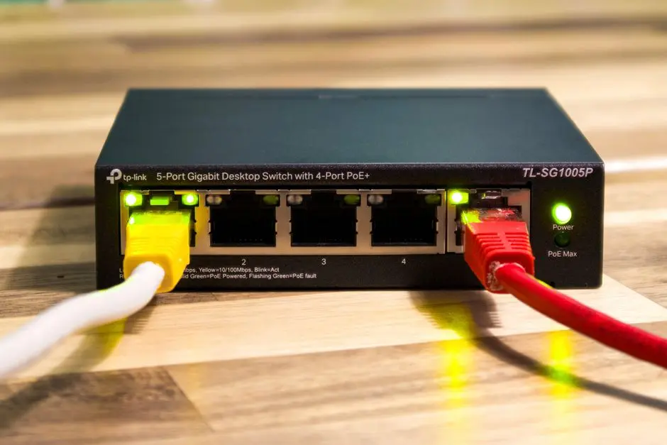 Tampilan layar pengaturan router yang menampilkan daftar perangkat tersambung
