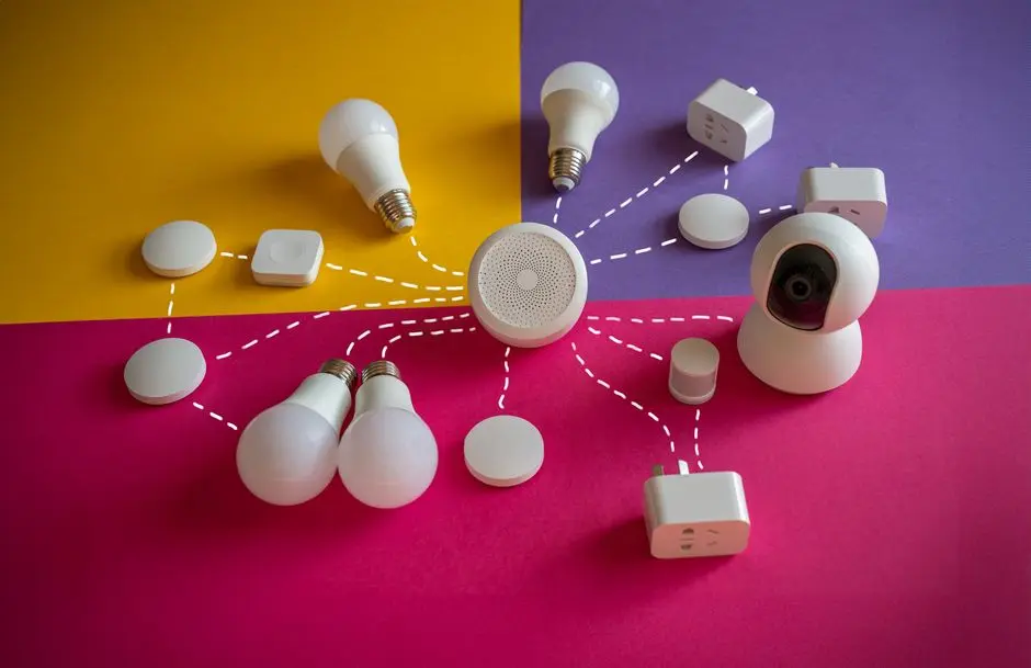 Ilustrasi router Wi-Fi dan beberapa perangkat yang terhubung di rumah